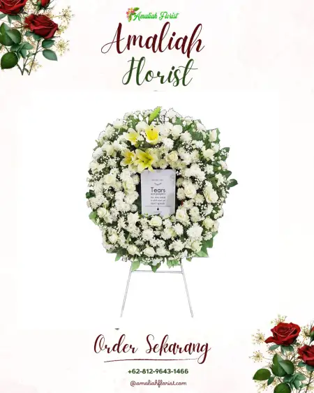 Krans Bunga Duka Karang Kepuh