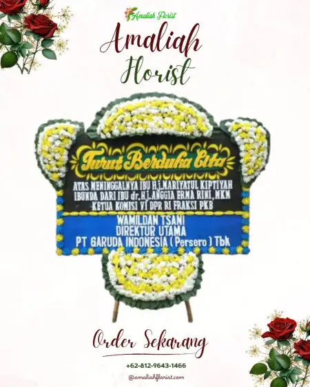 Papan Bunga Duka Karang Kepuh